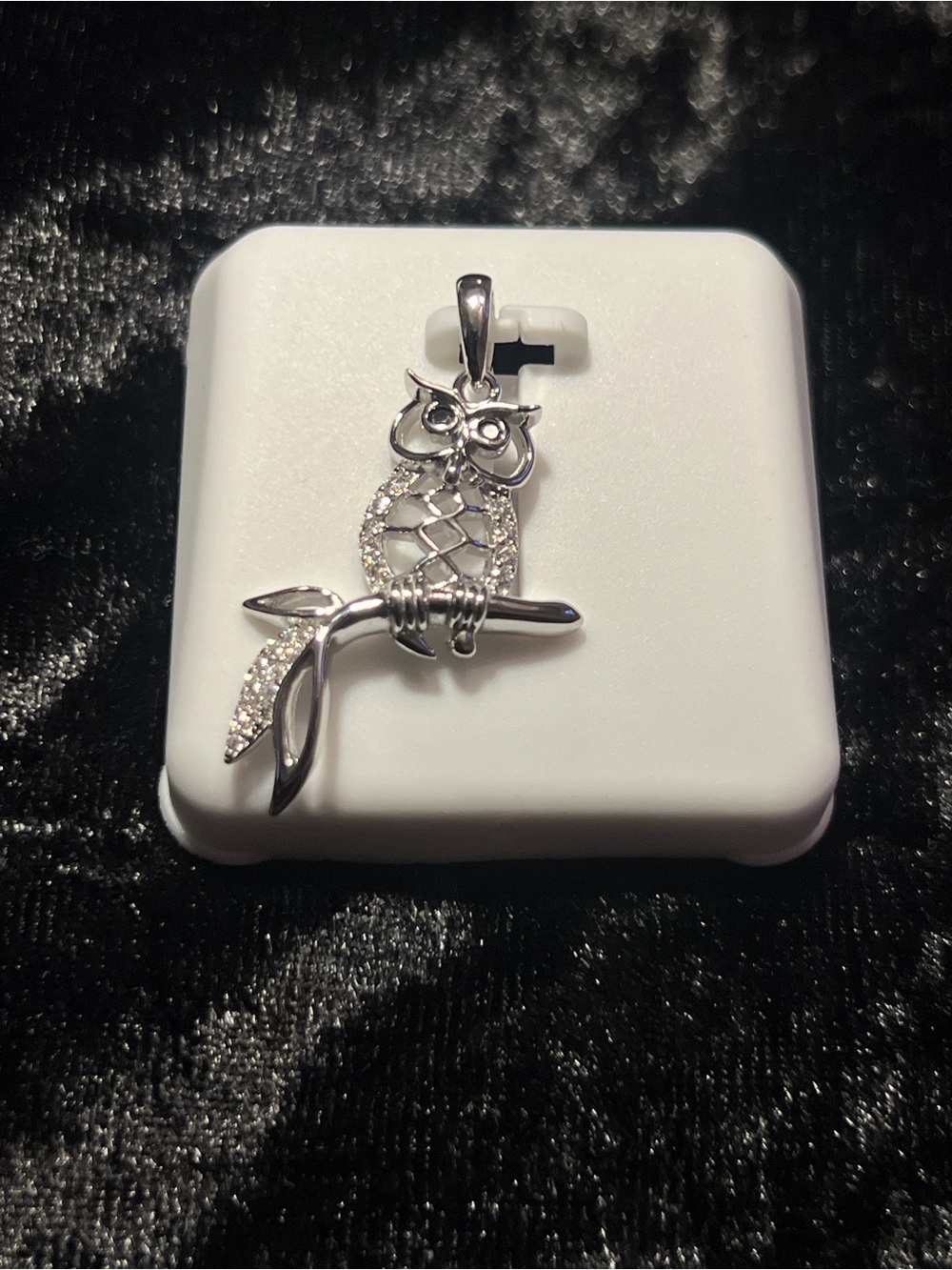 Silver Owl Pendant